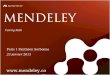 Presentation de Mendeley à la Sorbonne
