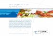 Répertoire du Consortium Aliments Santé : fiches des entreprises membres