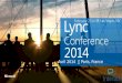 Lync Conference France – avril 2014