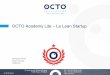 Formation Lean Startup OCTO Academy Lite
