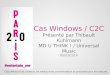 Paris 2.0 une application C2C pour tablettes avec Microsoft présentée par Thibault Kuhlmann, Managing Director Uthink! & Merchandising Universal Music France / CoManager du groupe C2C 
