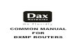 Dax Router Guide