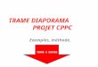 Trame diaporama     projet cppc