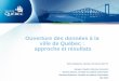 Présentation LinuQ "Ouverture des données à la ville de Québec : approche et résultats"