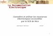 Documentation  Electronique