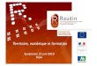 Symposium Dijon - Territoire numérique et formation