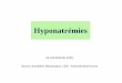 Hyponatremies pm