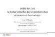 Netux  WEB RH 3.0 Futur proche de la grh