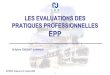 2008 EPP Evaluations des Pratiques Professionnelles