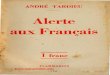Andre Tardieu-ALERTE-AUX-FRANCAIS-Paris-1936