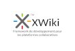 XWiki : Framework de développement pour les plateformes collaboratives