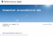 Formation Accessibilite Web