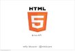 Le HTML5 & les API