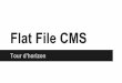Flat File CMS - AgoraCMS 2014