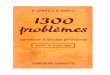 Mathématiques Classiques 1300 problèmes (1) Certificat d'Etudes Jorez-Koell