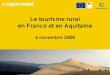 Crta   Amandine Bidault   Le Tourisme Rural En France Et En Aquitaine
