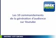 Synodiance > Les 10 commandements de la génération d’audience sur Youtube - 06/06/2013
