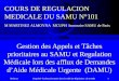 Reg101 f  urgences et priorités  internes opérationnelles de la salle de régulation du samu