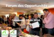 Forum des opportunités 2014