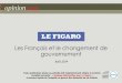 Sondage OpinionWay pour Le Figaro - Le changement de gouvernement - Ao»t 2014