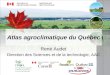 L’atlas agroclimatique du Québec