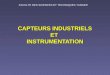 Capteurs industriels et instrumentation