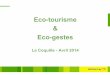 Formation MOPA "Appréhender les éco-gestes et le tourisme durable" - 3 avril 2014 - Jérôme LAY OT Seignanx