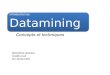 Introduction au datamining, concepts et techniques