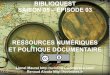 Ressources numériques et politique documentaire hybride