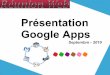 Presentation Google Apps Septembre 2010