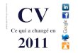 CV et lettre de motivation: ce qui a changé en 2011