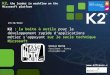 K2 la boite à outils pour le développement rapide d’applications métier s’appuyant sur le socle technique Microsoft