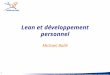 Lean et développement personnel