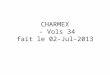 CHARMEX - Vols 34 fait le 02-Jul-2013. Concentration Totale SMPS 3D avec trajectoire au sol
