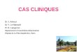 CAS CLINIQUES Dr J. Amour Dr Y. Le Manach Pr O. Langeron Département dAnesthésie-Réanimation Hôpital de la Pitié-Salpêtrière, Paris