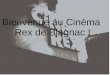 Bienvenue au Cinéma Rex de Blagnac !. Voici Marine, une des projectionniste du cinéma Rex. Elle nous a présenté son parcours ainsi que son métier. Nous