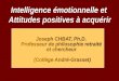 Intelligence émotionnelle et Attitudes positives à acquérir
