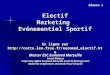Electif Marketing Evénementiel Sportif Master ESC Euromed Marseille Lionel Maltese Professeur Affilié Euromed Marseille Ecole de Management Maître de Conférences