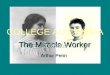 The Miracle Worker Arthur Penn COLLEGE AU CINEMA 2008-2009