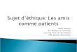 Milad Beglari R2 Médecine Familiale Journal Club du 4/12/2012 UMF Jardins-Roussillon