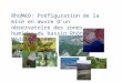 RhoMéO: Préfiguration de la mise en œuvre dun observatoire des zones humides du bassin Rhône-Méditerranée