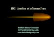 Frédéric Henry-Couannier CPPM/RENOIR Marseille  RG: limites et alternatives