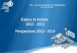 IAI - circonscription de Marvejols Jean-Louis Gay Enjeux et Actions 2012 - 2013 Perspectives 2013 - 2014