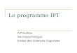Le programme IPT A Prouteau Neuropsychologue Institut des Sciences Cognitives