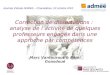 Correction de dissertations : analyse de lactivité de quelques professeurs engagés dans une approche par compétences Marc Vantourout & Rémi Goasdoué Journée