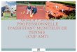 CERTIFICAT DE QUALIFICATION PROFESSIONNELLE DASSISTANT MONITEUR DE TENNIS (CQP AMT)
