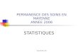 A.D.O.P.S. 53 PERMANENCE DES SOINS EN MAYENNE ANNEE 2006 STATISTIQUES