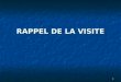 1 RAPPEL DE LA VISITE. 2 3 4 5 6 7 8 LES FORMES URBAINES ÉLÉMENTAIRES ET LEUR ANALYSE