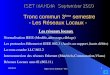 Http:// - TI3 103/01/2014 ISET MAHDIA September 2010 Tronc commun 3 ème semestre - Les Réseaux Locaux - Les réseaux locaux Normalisation