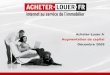 1 Acheter-Louer.fr Augmentation de capital D©cembre 2009